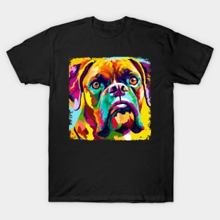 Boxer Pop Art - Dog Lover Gifts T-Shirt